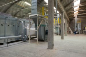 séchoirs à bande, Séchoirs